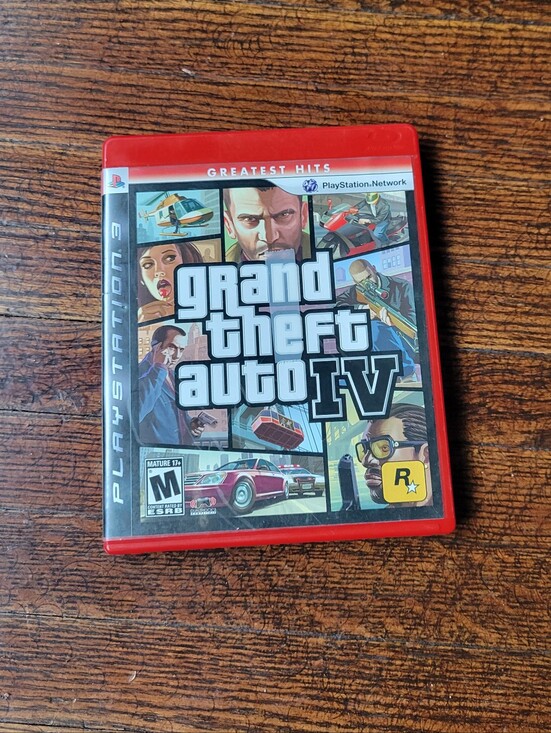 Sony Other - Sony PS3 Grand Theft Auto IV — Red Greatest Hits Game 2008